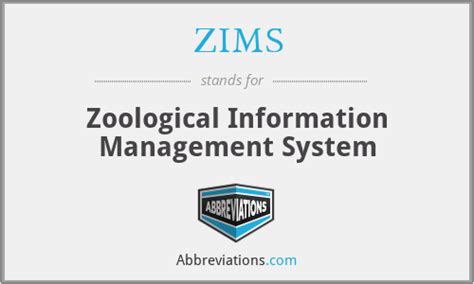 Zoological Information Management System .